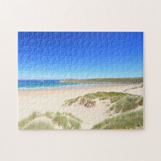 Puzzle Casse-tête de baie de Crantock (Horizontal)