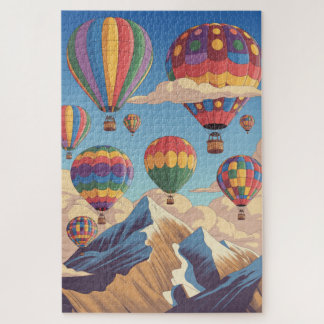 Puzzle Casse-tête de ballons à air chaud