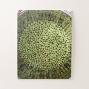 Puzzle Casse-tête de bol de pois de printemps
