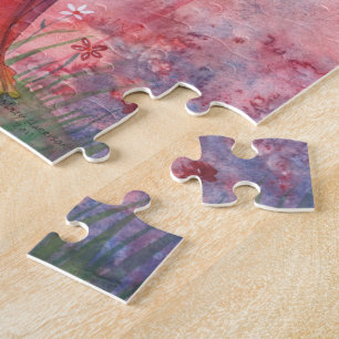 Puzzle Casse-tête de fée coloré avec étain
