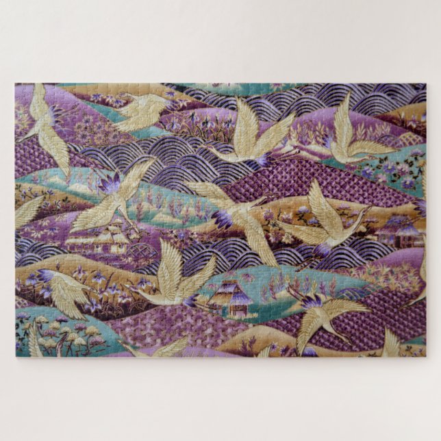 Puzzle casse-tête de grue (Horizontal)