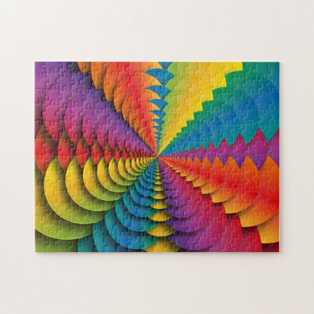 Puzzle Casse-tête de kaléidoscope (Horizontal)