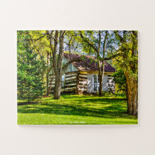 Puzzle Casse-tête de la Cabane en Bois d'Alaska