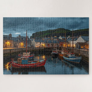 Puzzle Casse-tête de la ville portuaire côtière irlandais