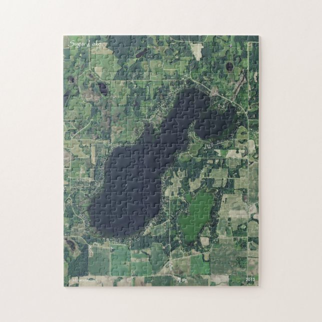 Puzzle Casse-tête de lac sugar (Vertical)