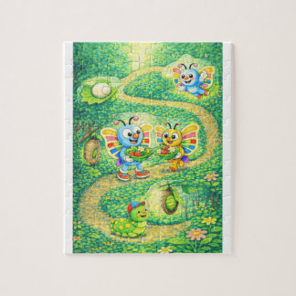 Puzzle Casse-tête de l'œuf au papillon