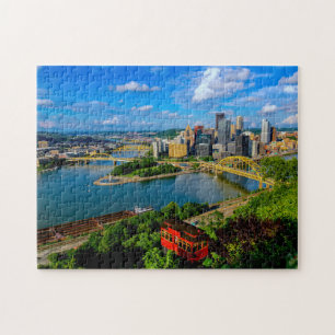 Puzzle Casse-tête de Pittsburgh avec inclinaison