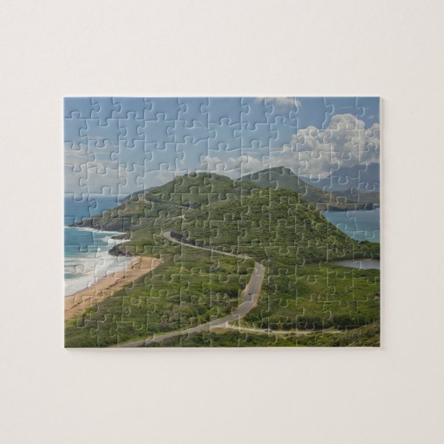 Puzzle Casse-tête de St Kitts (Horizontal)