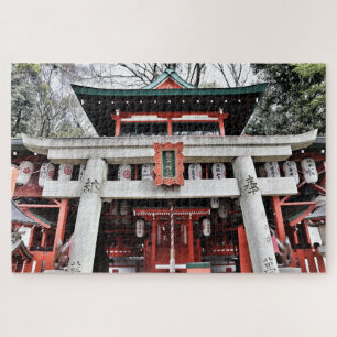 Puzzle casse-tête de temple shinto