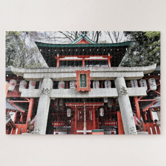 Puzzle casse-tête de temple shinto