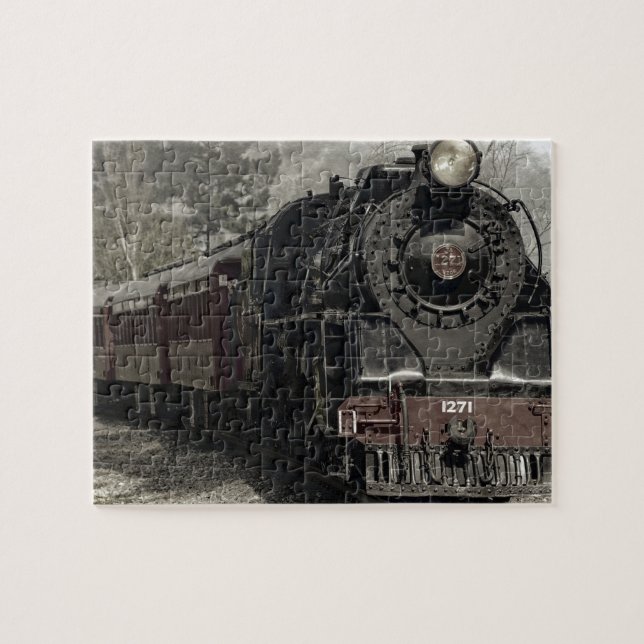 Puzzle Casse-tête de train de locomotive à vapeur (Horizontal)