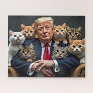 Puzzle Casse-tête de TRUMP ET CHATS