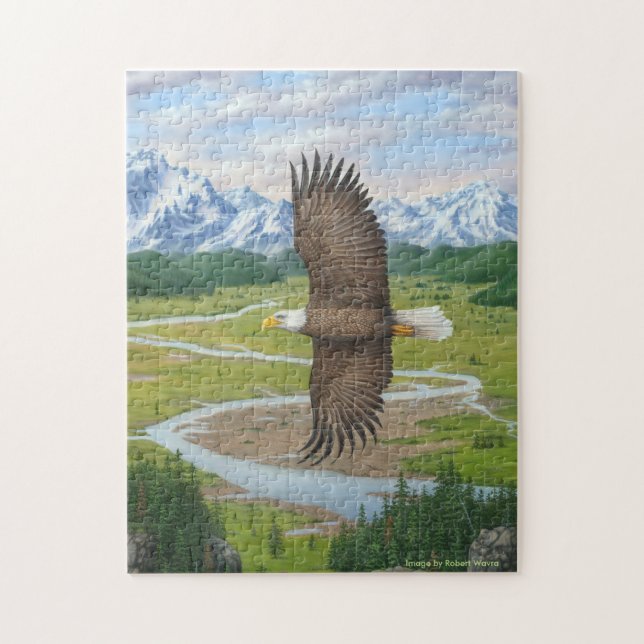 Puzzle Casse-tête d'Eagle chauve (Vertical)