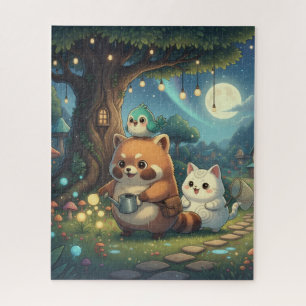 Puzzle Casse-tête des amis de la forêt mignons