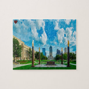 Puzzle Casse-tête d'Indianapolis Indiana