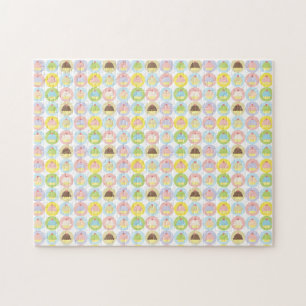 Puzzle Casse-tête douce de motif de petit gâteau