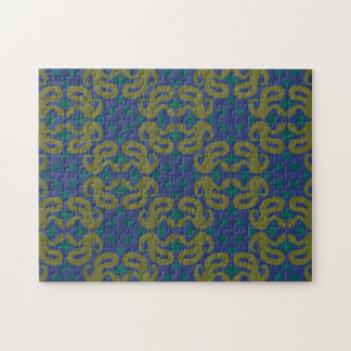 Puzzle Casse-tête du serpent jaune