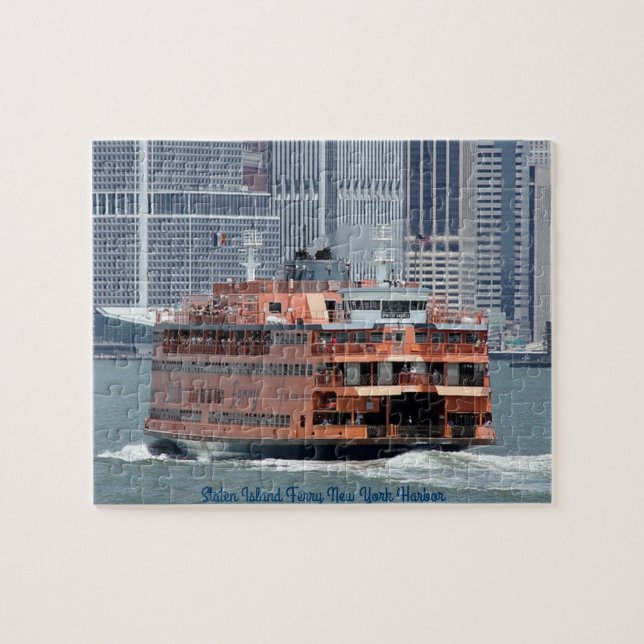 Puzzle Casse-tête iconique de ferry de Staten Island (Horizontal)