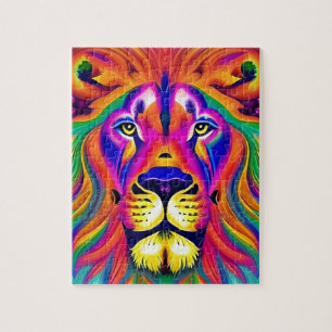 Puzzle casse-tête lion