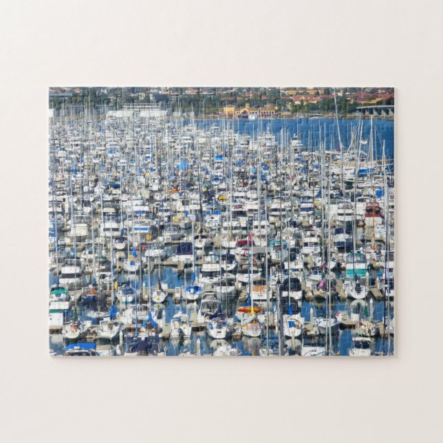 Puzzle Casse-tête - marina de San Diego (Horizontal)