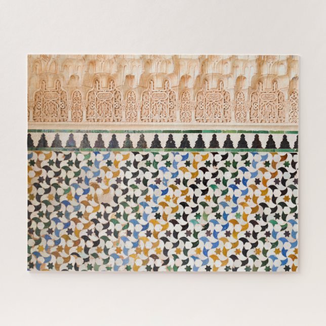 Puzzle Casse-tête maure de mosaïque (Horizontal)