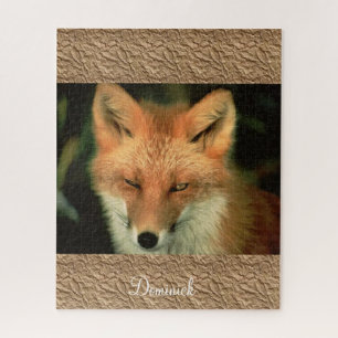 Puzzle Casse-tête Renard Rouge