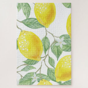 Puzzle Casse-têtes d'arbre de citron mignon 