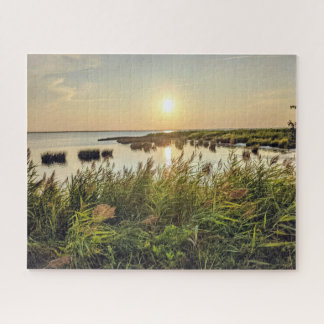 Puzzle Casse-têtes du coucher de soleil Outer Banks Duck