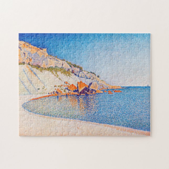 Puzzle Cassis, Casquette Lombard, Opus 196, Signac (Horizontal)