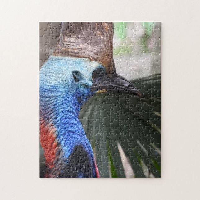 Puzzle Cassowary (Vertical)