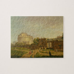 Puzzle Castel Sant'Angelo, Rome, 1776 (huile sur la