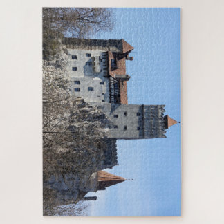 Puzzle Castelo de Bran na Romênia. 