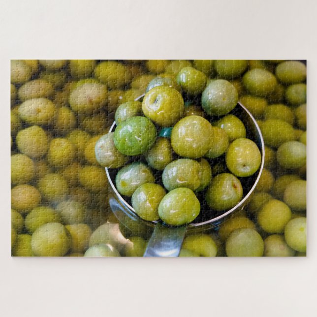 Puzzle Castelvetrano Olives vertes douces (Horizontal)
