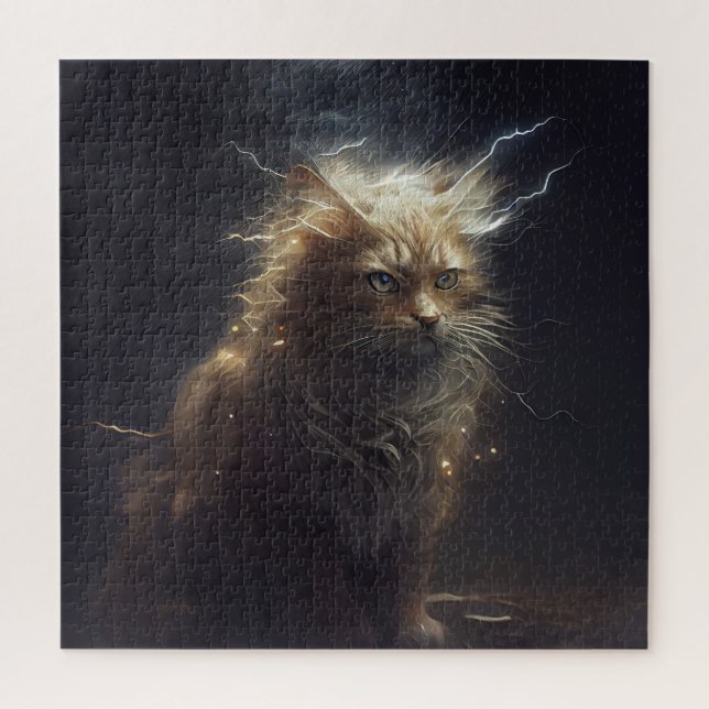 Puzzle Cat (Vertical)