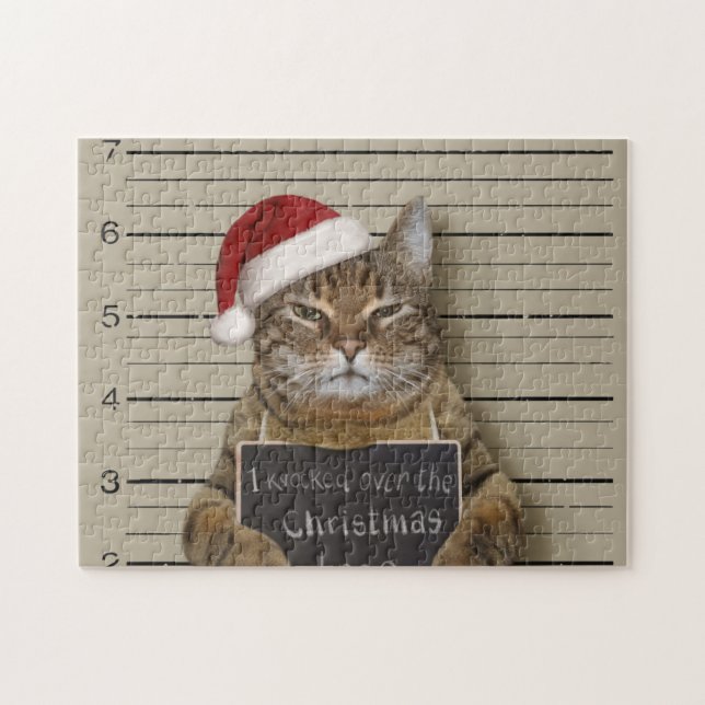 Puzzle Cat Christmas (Horizontal)