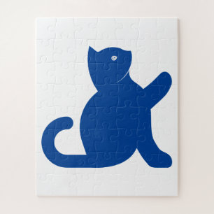 Puzzle Cat dit bonjour