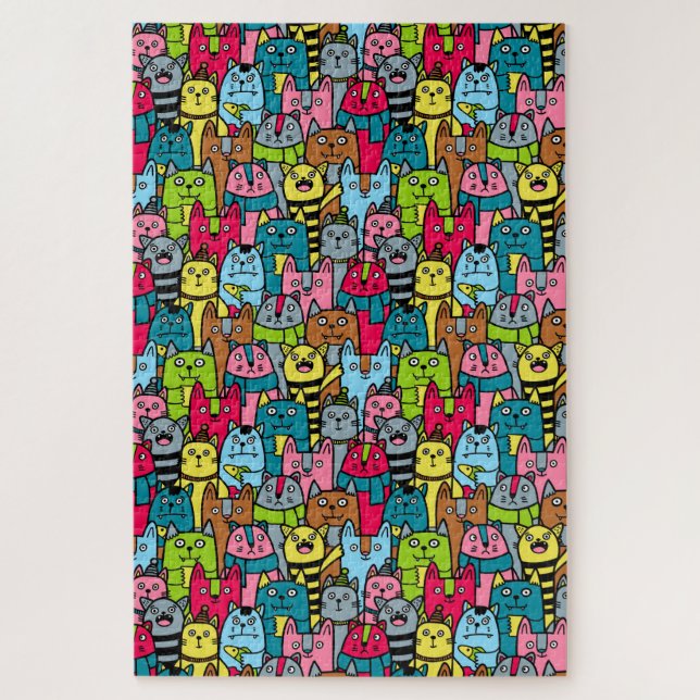 Puzzle Cat et kitten (Vertical)