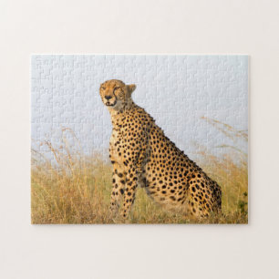 Puzzle Cat lover cheetah photo