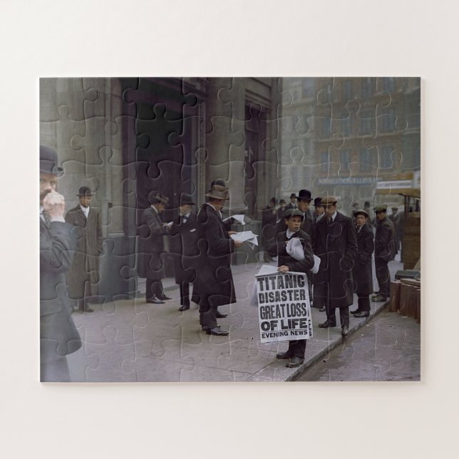 Puzzle Catastrophe du Titanic Grande perte de vie 1912 (Horizontal)