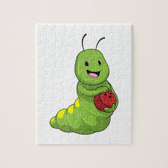 Puzzle Caterpillar au Bowling avec Bowling ball (Vertical)