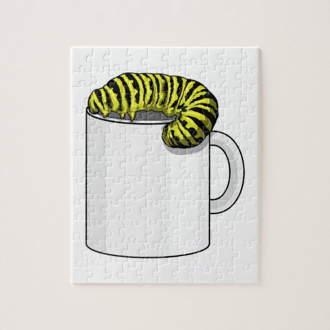 Puzzle Caterpillar avec Musique (Vertical)