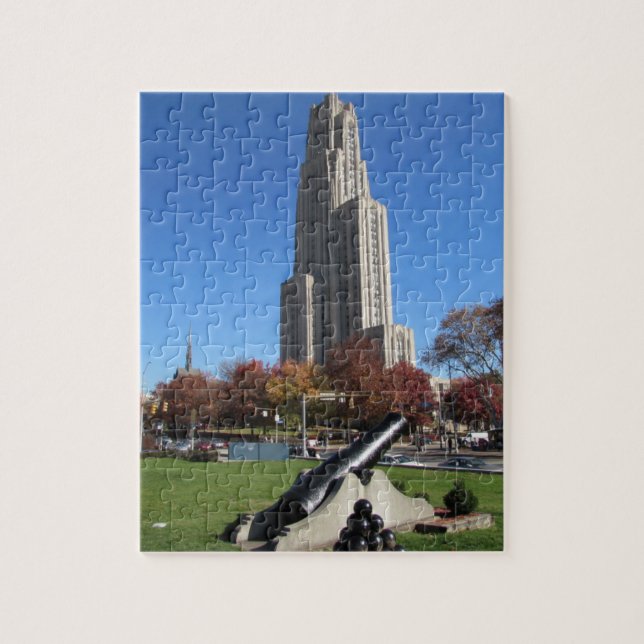 Puzzle Cathédrale d'apprendre l'université de Pittsburgh (Vertical)