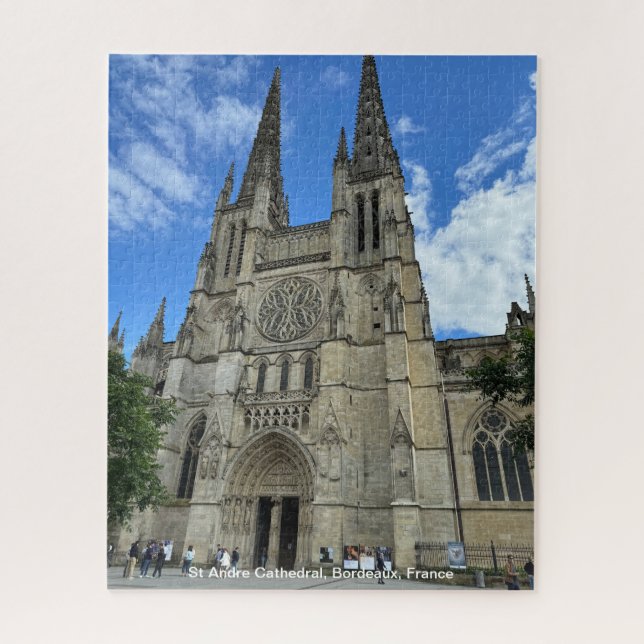 Puzzle Cathédrale de Bordeaux, (Saint-André de Bordeaux)  (Vertical)