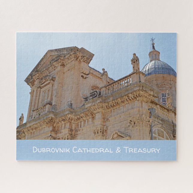 Puzzle Cathédrale de Dubrovnik & Trésor (Horizontal)
