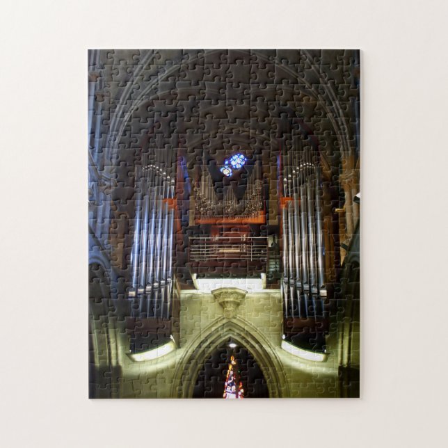 Puzzle Cathédrale Notre-Dame de Lausanne, Suisse (Vertical)