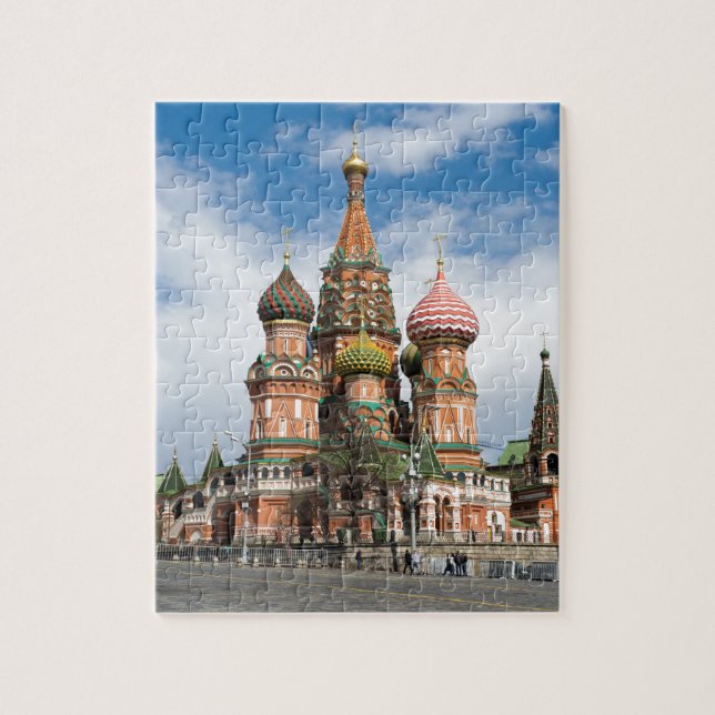 Puzzle Cathédrale Saint-Basil à Moscow (Vertical)