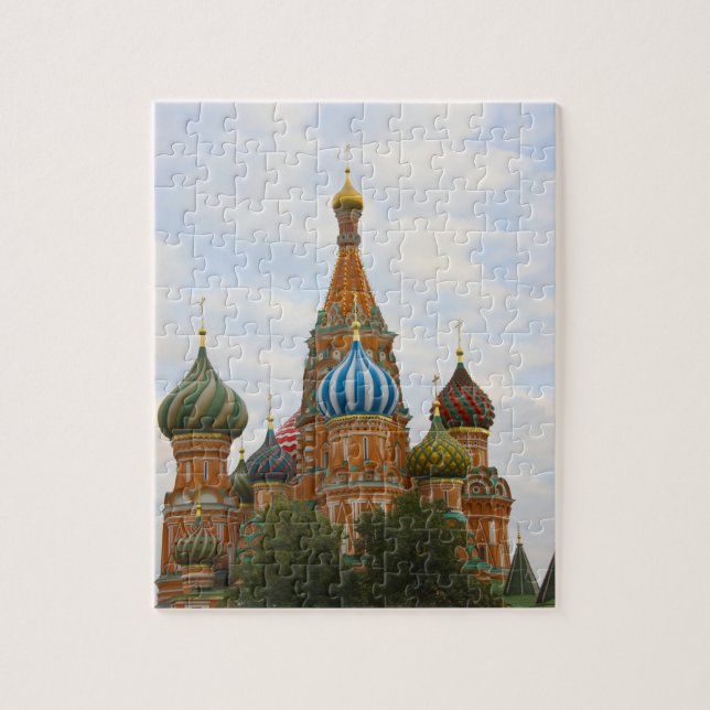 Puzzle Cathédrale Saint-Basile de la place Rouge, Moscou (Vertical)