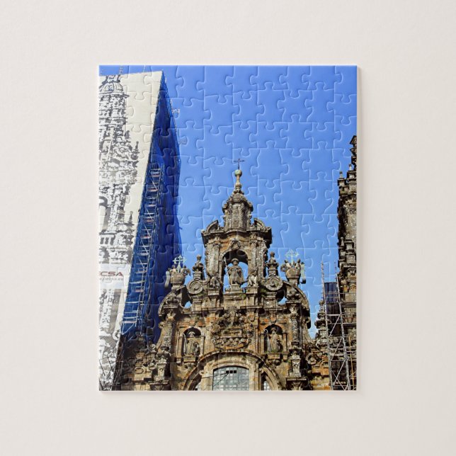 Puzzle Cathédrale, Saint-Jacques-de-Compostelle, Espagne (Vertical)