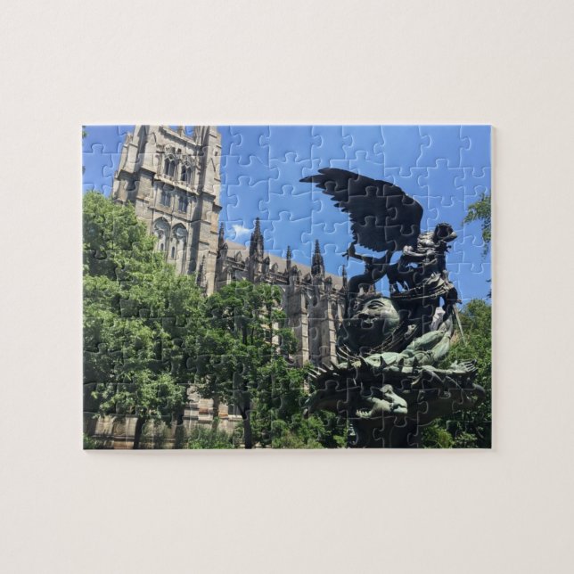 Puzzle Cathédrale Saint Jean le Divin NYC New York City (Horizontal)