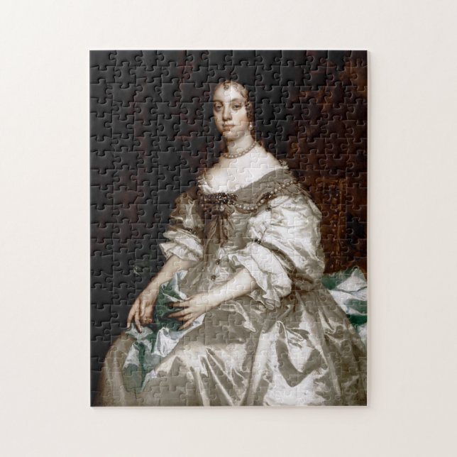 Puzzle Catherine de Braganza par Sir Peter Lely (Vertical)
